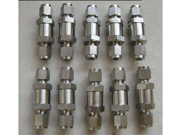 H21X-320p不銹鋼雙卡套單向閥，誠投閥門氣動，快擰止回閥